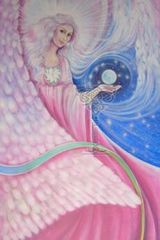 Angel At My Window: Pamela Matthews: Grail Graphics - Visionary Surrealism, Spiritual Art, Symbolism, Archetypes