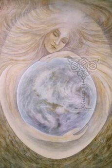 Sophia Peace-through-Wisdom: Pamela Matthews: Grail Graphics - Visionary Surrealism, Spiritual Art, Symbolism, Archetypes