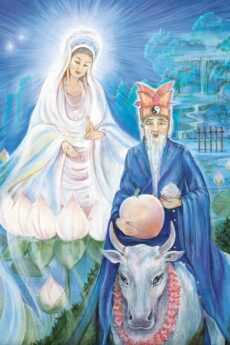 Pamela Matthews - Grail Graphics - Lao Tsu and Kwan Yin